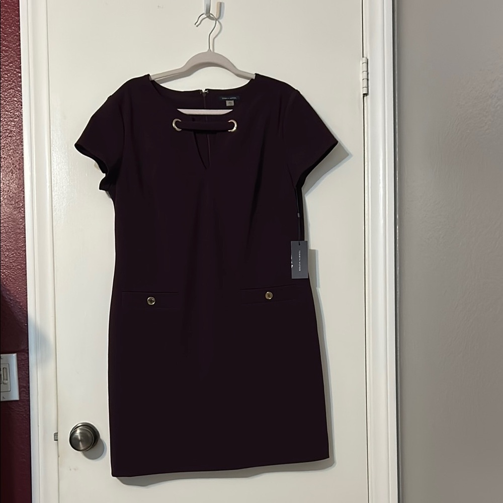 Elegant Purple /Deep Plum Dress